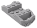 LEGO® Stein: Train Wheel Bogie Single Axle without Wheelset 2878 | Farbe: Medium Stone Grey