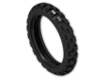 LEGO® Stein: Tyre 81.6 x 15 Motorcycle 2902 | Farbe: Black