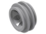 LEGO® Stein: Wheel 12 x 20 with Technic Axle Hole and 6 Pegholes 2994 | Farbe: Medium Stone Grey