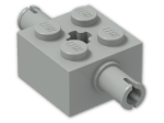 LEGO® Brick: Brick 2 x 2 with Pins and Axlehole 30000 | Color: Grey