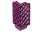 LEGO® Brick: Panel 6 x 6 x 12 Corner Lattice 30016 | Color: Bright Reddish Violet