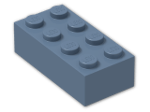 LEGO® Brick: Brick 2 x 4 3001 | Color: Sand Blue