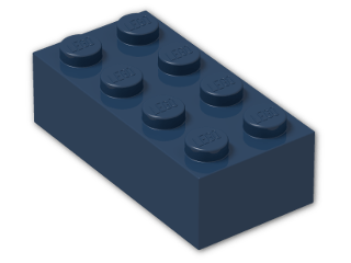 LEGO® Stein: Brick 2 x 4 3001 | Farbe: Earth Blue