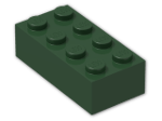 LEGO® Brick: Brick 2 x 4 3001 | Color: Earth Green