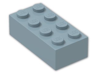 LEGO® Stein: Brick 2 x 4 3001 | Farbe: Light Royal Blue