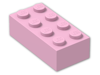 LEGO® Brick: Brick 2 x 4 3001 | Color: Light Purple