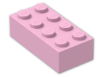 LEGO® Stein: Brick 2 x 4 3001 | Farbe: Light Purple