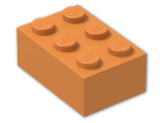 LEGO® Stein: Brick 2 x 3 3002 | Farbe: Bright Orange