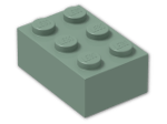 LEGO® Brick: Brick 2 x 3 3002 | Color: Sand Green