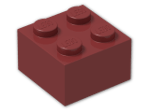LEGO® Stein: Brick 2 x 2 3003 | Farbe: New Dark Red
