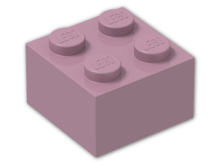 LEGO® Stein: Brick 2 x 2 3003 | Farbe: Medium Reddish Violet