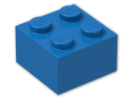 LEGO® Stein: Brick 2 x 2 3003 | Farbe: Bright Blue