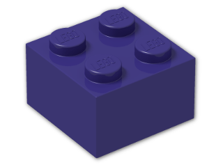 LEGO® Brick: Brick 2 x 2 3003 | Color: Medium Lilac