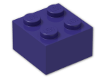 LEGO® Stein: Brick 2 x 2 3003 | Farbe: Medium Lilac