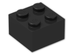 LEGO® Brick: Brick 2 x 2 3003 | Color: Black