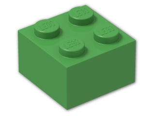 LEGO® Stein: Brick 2 x 2 3003 | Farbe: Bright Green