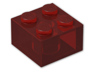 LEGO® Stein: Brick 2 x 2 3003 | Farbe: Transparent Red