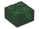 LEGO® Brick: Brick 2 x 2 3003 | Color: Transparent Green