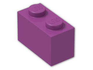 LEGO® Stein: Brick 1 x 2 3004 | Farbe: Bright Reddish Lilac