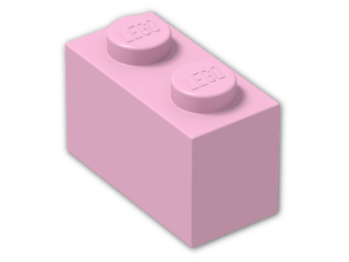 LEGO® Stein: Brick 1 x 2 3004 | Farbe: Light Purple