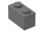 LEGO® Stein: Brick 1 x 2 3004 | Farbe: Dark Grey