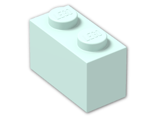 LEGO® Stein: Brick 1 x 2 3004 | Farbe: Aqua