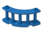 LEGO® Stein: Fence Spindled 4 x 4 x 2 Quarter Round 30056 | Farbe: Bright Blue
