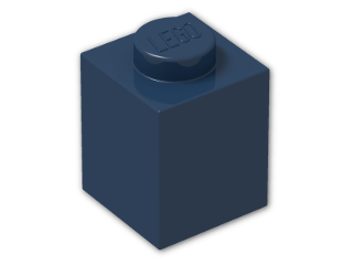LEGO® Brick: Brick 1 x 1 3005 | Color: Earth Blue
