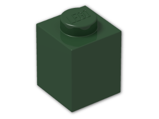 LEGO® Stein: Brick 1 x 1 3005 | Farbe: Earth Green