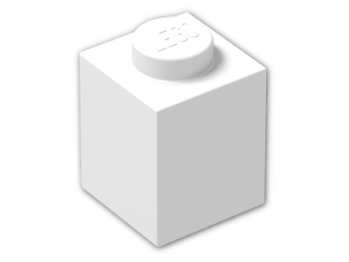 LEGO® Stein: Brick 1 x 1 3005 | Farbe: White