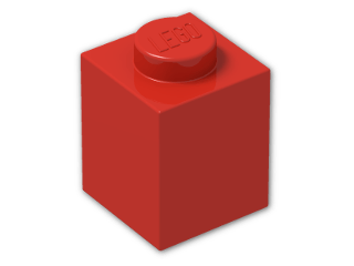 LEGO® Brick: Brick 1 x 1 3005 | Color: Bright Red