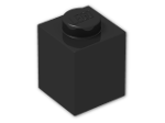 LEGO® Brick: Brick 1 x 1 3005 | Color: Black