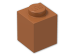 LEGO® Brick: Brick 1 x 1 3005 | Color: Dark Orange