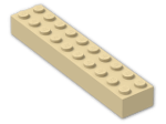 LEGO® Stein: Brick 2 x 10 3006 | Farbe: Brick Yellow