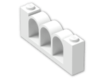 LEGO® Brick: Fence 1 x 6 x 2 30077 | Color: White