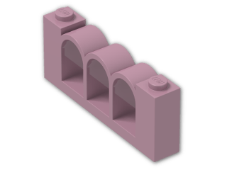LEGO® Brick: Fence 1 x 6 x 2 30077 | Color: Medium Reddish Violet