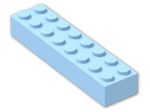 LEGO® Brick: Brick 2 x 8 3007 | Color: Pastel Blue