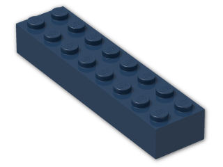 LEGO® Brick: Brick 2 x 8 3007 | Color: Earth Blue