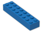 LEGO® Brick: Brick 2 x 8 3007 | Color: Bright Blue