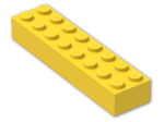 LEGO® Stein: Brick 2 x 8 3007 | Farbe: Bright Yellow