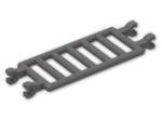 LEGO® Stein: Bar 7 x 3 with Quadruple Clips 30095 | Farbe: Dark Stone Grey