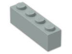 LEGO® Brick: Brick 1 x 4 3010 | Color: Light Bluish Green