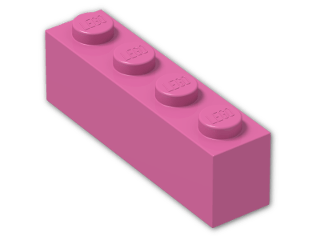 LEGO® Stein: Brick 1 x 4 3010 | Farbe: Bright Purple
