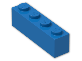 LEGO® Stein: Brick 1 x 4 3010 | Farbe: Bright Blue