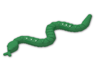 LEGO® Stein: Animal Snake 30115 | Farbe: Dark Green