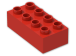 LEGO® Stein: Duplo Brick 2 x 4 3011 | Farbe: Bright Red