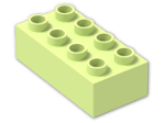 LEGO® Brick: Duplo Brick 2 x 4 3011 | Color: Spring Yellowish Green