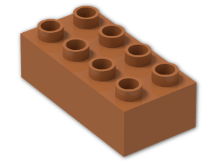 LEGO® Stein: Duplo Brick 2 x 4 3011 | Farbe: Dark Orange