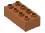 LEGO® Brick: Duplo Brick 2 x 4 3011 | Color: Dark Orange