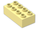LEGO® Brick: Duplo Brick 2 x 4 3011 | Color: Light Yellow